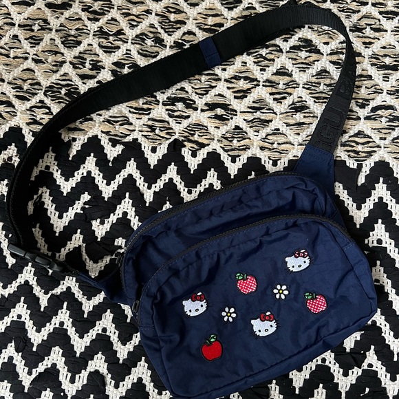 BAGGU Handbags - BAGGU Crossbody Bag with Hello Kitty Apple Design